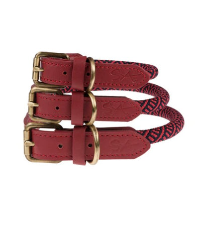 Sophie Allport Rope Collar (Red) - Good Dog People™