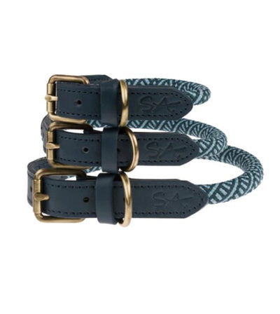 Sophie Allport Rope Collar (Teal) - Good Dog People™