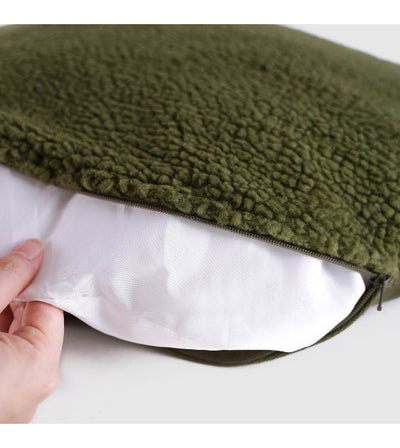 Sputnik Military (Green) Reversible Pillow Pet Bed - Good Dog People™