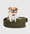 Sputnik Military (Green) Reversible Pillow Pet Bed - Good Dog People™