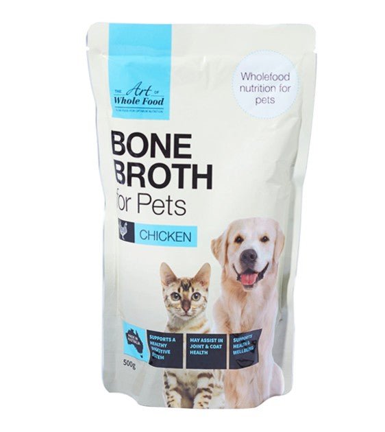 The Art of Whole Food Australian Chicken Bone Broth for Dogs & Cats - Good Dog People™