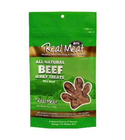 The Real Meat All-Natural Beef Jerky Dog Treats