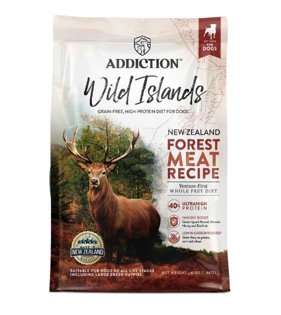 TRY BUY: Addiction Wild Islands Forest Meat Grain-Free Dry Dog