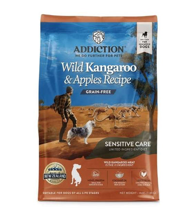 TRY & BUY: Addiction Wild Kangaroo & Apples Grain-Free Dry Dog Food - Good Dog People™