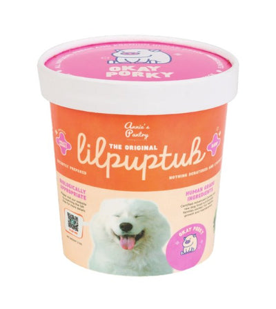 TRY & BUY: Annie's Pantry LilPupTubs Raw Dog Food (Okay Porky) - Good Dog People™