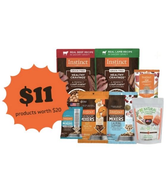 TRY & BUY: Instinct Mixed Diet Bundle For Dogs
