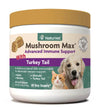 TRY & BUY: NaturVet Mushroom Max with Turkey Tail (Advanced Immunity Support) Supplements for Dogs & Cats - Good Dog People™