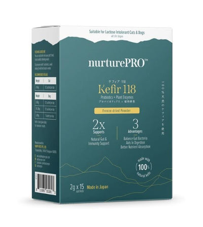 TRY & BUY: Nurture Pro Kefir 118 Probiotics + Plant Enzymes Freeze-Dried Powder For Dogs & Cats - Good Dog People™