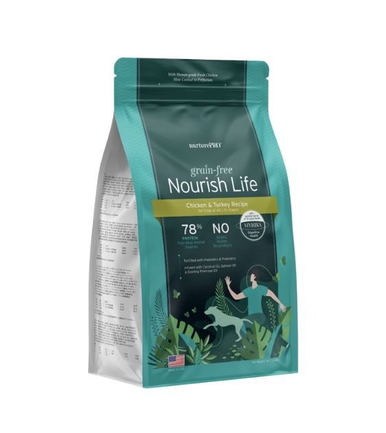 [CLEARANCE] TRY & BUY: Nurture Pro Nourish Life Grain Free (Chicken and Turkey Recipe) Dry Dog Food