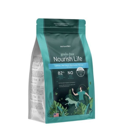 TRY & BUY: Nurture Pro Nourish Life Grain Free (Salmon, Herring, and Menhaden Recipe) Puppy Dry Dog Food - Good Dog People™