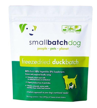 TRY & BUY: Small Batch Freeze Dried Duck Sliders Dog Food - Good Dog People™