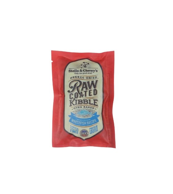 Stella and chewy outlet raw coated kibble whitefish