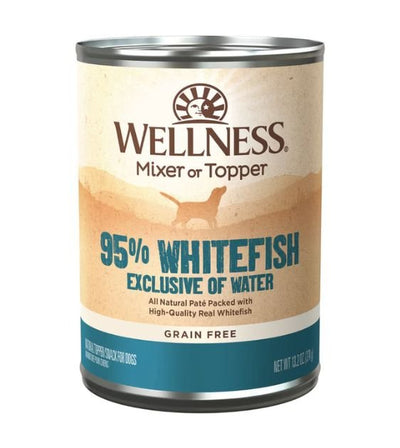 Wellness 95 Grain Free Whitefish Mixer Topper Wet Dog Food