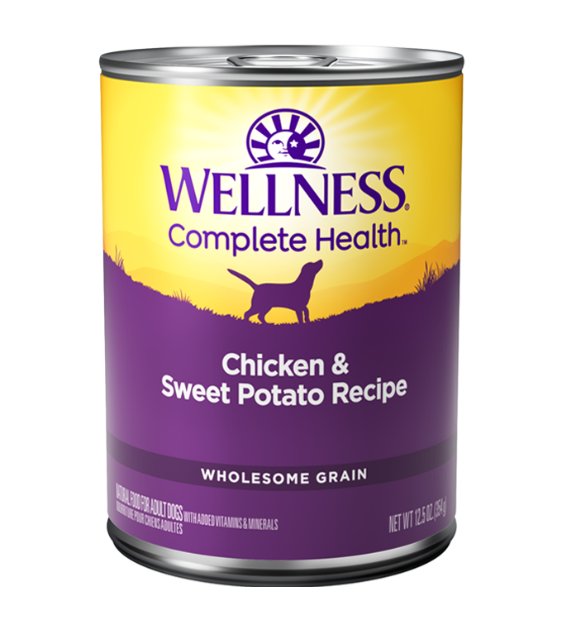 Wellness Complete Health Chicken Sweet Potato Canned Dog Food