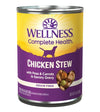 Wellness Complete Health Grain-Free Chicken Stew with Peas & Carrots in Savory Gravy Canned Dog Food - Good Dog People™
