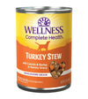 Wellness Complete Health Turkey Stew with Carrots & Barley in Savory Gravy Canned Dog Food