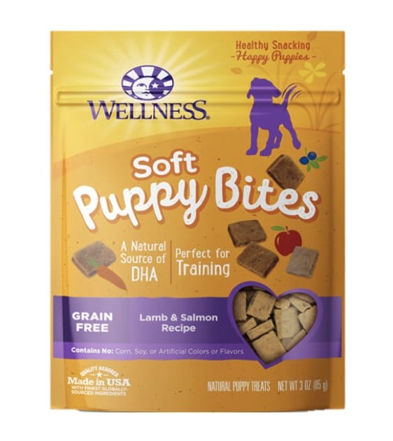 Wellness Puppy Bites Lamb & Salmon Recipe Puppy Treats - Good Dog People™