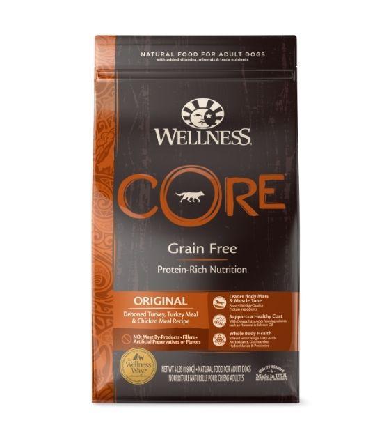 Wellness Core Grain Free Original Dry Dog Food - Front