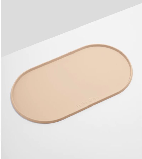 Wild One Nonslip Silicone Placemat (Tan)
