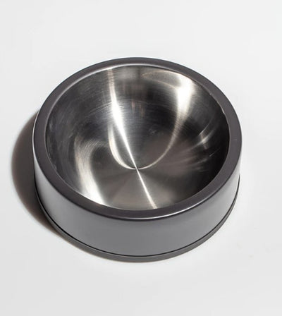 Wild One Nonslip Stainless Steel Dog Bowl (Black) - Good Dog People™