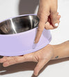 Wild One Nonslip Stainless Steel Dog Bowl (Lilac) - Good Dog People™