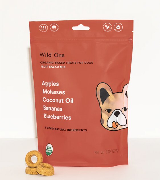 Wild One Organic Baked Dog Treats (Fruit Salad Mix)
