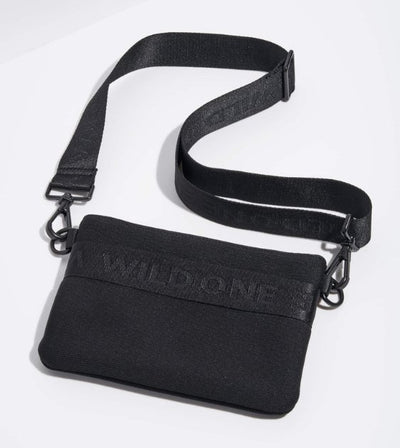 Wild One Recycled Knit Walking Treat Pouch (Black) - Good Dog People™