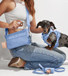 Wild One Recycled Knit Walking Treat Pouch (Moonstone) - Good Dog People™