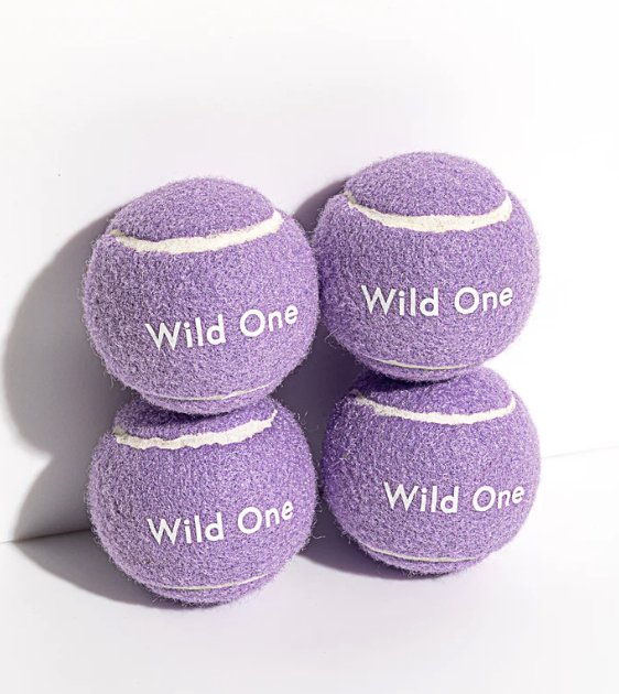 Wild One Tennis Balls Set Dog Toy (Lilac)