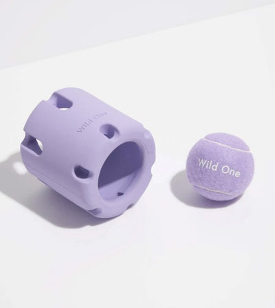 Wild One Tennis Tumble Dog Chew Toy (Lilac) - Good Dog People™