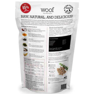 Woof Freeze Dried Raw Wild Venison Dog Food